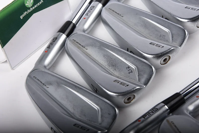 Comfortable And Versatile Ping i59 Irons / 3-PW / Orange Dot / X-Flex Dynamic Gold X100 120 Shafts