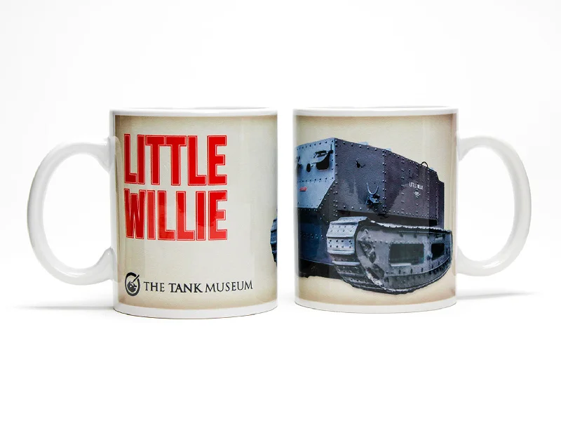 Elegant Outline Little Willie Mug