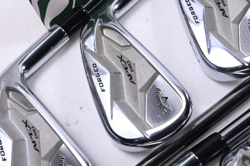 European Plan Callaway Apex Pro 19 Irons / 5-PW+AW / Black / Stiff Flex Catalyst 100 cw Shafts European Plan Callaway Apex Pro 19 Irons / 5-PW+AW / Black / Stiff Flex Catalyst 100 cw Shafts