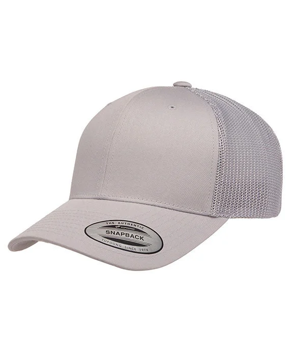 Versatile Wear 6606 - Yupoong Adult Retro Trucker Cap | Silver