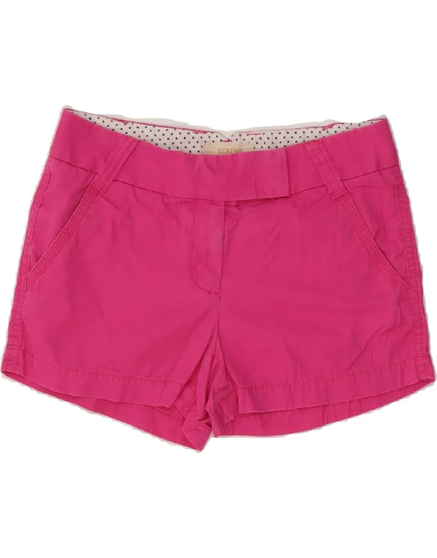 Simple Style J. CREW Womens Chino Shorts US 4 Small W30  Pink Cotton