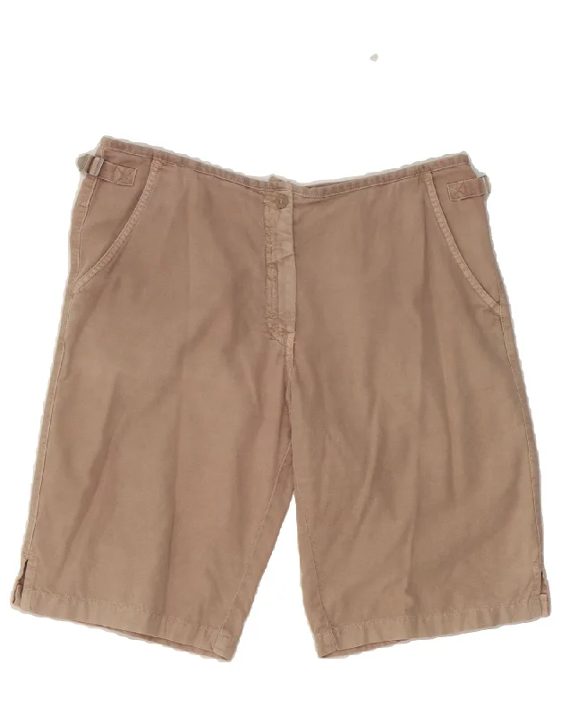 Casual Style MURPHY & NYE Womens Chino Shorts W33 Large Beige Cotton