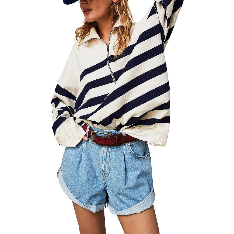 Denim Design Womens Flare Denim Denim Shorts